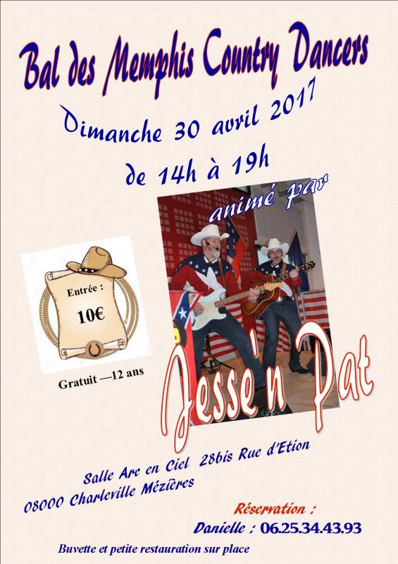 30 avril 2017bal des memphis country dancers