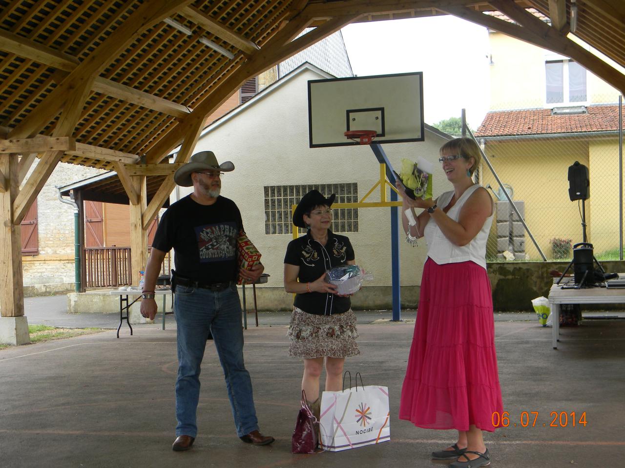 Pat, Danièle et Laurence