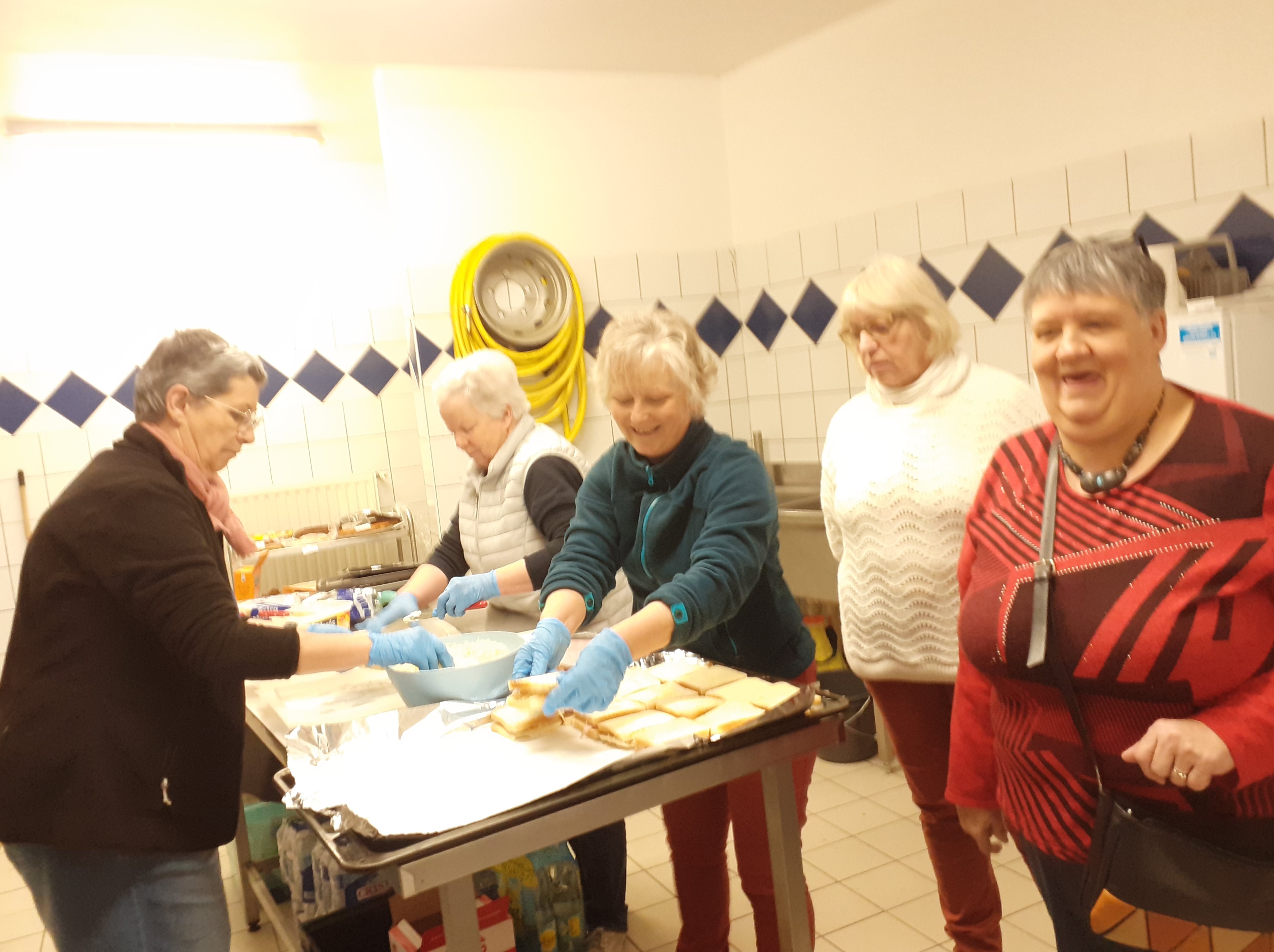 Fabrication des croques